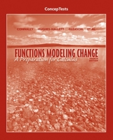 Conceptests T/A Functions Modeling Change: A Preparation for Calculus 0470939028 Book Cover