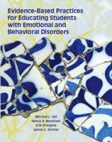 Evidence Based Practices for Educating Students with Emotional and Behavioral Disorders 0130968234 Book Cover