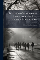Position of Modern Languages in the Higher Education 1178927776 Book Cover