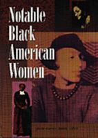 Notable Black American Women, Book I 0810347490 Book Cover