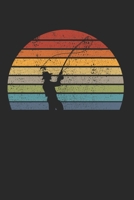 Angeln Fischen Notizbuch: Angeln Fischen Notizbuch f�r Liebhaber / Notizheft / Notizblock A5 (6x9in) Dotted Notebook / Punkteraster / 120 gepunktete Seiten 1677016582 Book Cover