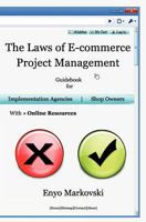 The Laws of E-commerce Project Management: Guidebook for Implementation Agencies and Shop Owners including Online Resources 1456500112 Book Cover