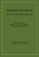 Quantum Geometry: A Statistical Field Theory Approach 052101736X Book Cover