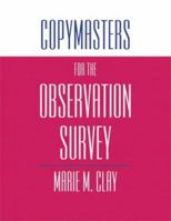 Copymasters For The Revised Second Edition Of An Observation Survey Of Early Literacy Achievement (2006) And Literacy Lessons (2005) 0325022666 Book Cover