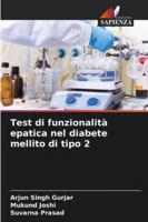 Test di funzionalità epatica nel diabete mellito di tipo 2 6209355137 Book Cover