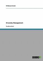 Diversity Management 363878309X Book Cover