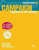 Campaign: English for the Military Teacher's Book 2 1405009861 Book Cover