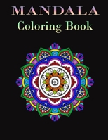 Mandala Coloring Book: Easy Mandalas Coloring Book Relaxing for Children B09H1T1XT2 Book Cover