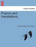 Poems and Translations 0530639343 Book Cover