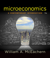 Mindtap Economics, 1 Term (6 Months) Printed Access Card for McEachern's Microeconomics: A Contemporary Introduction, 11th 1305650204 Book Cover