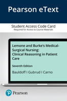 Lemone and Burke's Medical-Surgical Nursing: Clinical Reasoning in Patient Care 0136848400 Book Cover