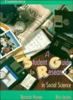 A Student Guide to Research in Social Science 0521408881 Book Cover