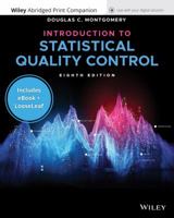 Introduction to Statistical Quality Control, 8e Enhanced eText with Abridged Print Companion 111959278X Book Cover