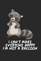 Waschb�r Notizbuch: Waschb�r Notizbuch f�r Liebhaber / Notizheft / Notizblock A5 (6x9in) Dotted Notebook / Punkteraster / 120 gepunktete Seiten 1671511719 Book Cover