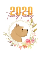 2020: Norwich Terrier Floral Daily Planner Diary 1674672047 Book Cover