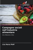 Campagne sociali nell'industria alimentare (Italian Edition) 620885511X Book Cover