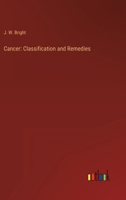 Cancer: Classification and Remedies 3368136070 Book Cover