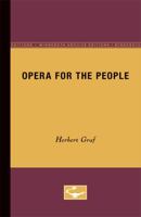 Opera for the People 0816659850 Book Cover