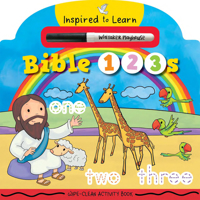 Bible 123's: Wipe-Clean Activity Book 164123427X Book Cover