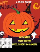 Halloween Word Search Fang-tastic Word Puzzles for Adults 1006012575 Book Cover