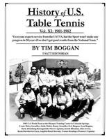 History of U.S. Table Tennis Volume 11 1496000137 Book Cover