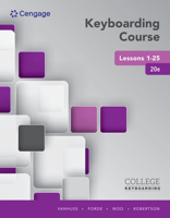 Keyboarding Course, Lessons 1-25: College Keyboarding, Spiral Bound 1133588956 Book Cover