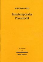 Intertemporales Privatrecht 3161468805 Book Cover