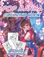 Pop Manga Coloring Book 1673832903 Book Cover