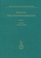 Katalog der Ostasiensammlung, Bd. 4 : China, Li, Shih -Sanronshu 3882262389 Book Cover