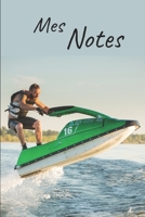 Mes notes: Carnet de Notes Jetski | Format 15,24 x 22.86 cm, 100 Pages | Tendance et Original | Pratique pour noter des Idées (French Edition) 1678872962 Book Cover