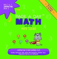 Page a Day Math Subtraction Book 6: Subtracting 6 from the Numbers 6-18 1947286447 Book Cover