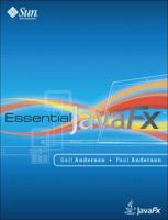 Essential JavaFX (Essential (Prentice Hall)) 0137042795 Book Cover