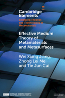 Effective Medium Theory of Metamaterials and Metasurfaces 1108819184 Book Cover