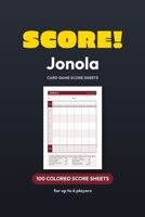 Score! Jonola Score Sheets 1764839749 Book Cover