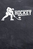 Hockey: College Ruled Notebook (6x9 inches) with 120 Pages 171118327X Book Cover