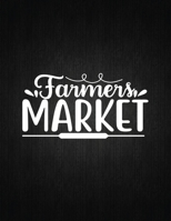 Farmers Market: Recipe Notebook to Write In Favorite Recipes | Best Gift for your MOM | Cookbook For Writing Recipes | Recipes and Notes for Your Favorite for Women, Wife, Mom 8.5" x 11" 1694423948 Book Cover