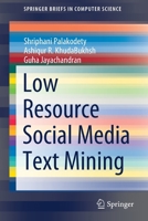 Low Resource Social Media Text Mining 981165624X Book Cover