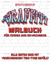 Graffiti Malbuch Verschiedene Tier Namen Tags für Kinder und Erwachsene: Basic Graffiti Schriften Modern Urban Style Ausmalbuch Streetart B0849YM94K Book Cover