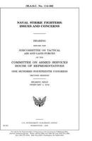 Naval strike fighters : issues and concerns 1542589398 Book Cover