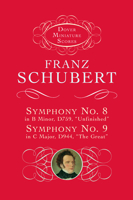 Symphonies Nos. 8 & 9 (Dover Miniature Scores) 0486299236 Book Cover