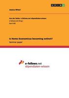 Is Homo Economicus becoming extinct? 3656212104 Book Cover