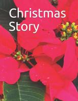 Christmas Story : Senior Reader Study Bible Readings in Extra-Large Print for Memory Care 1724177680 Book Cover