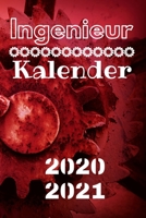 Ingenieur Kalender für 2020 und 2021: Wochen Kalendarium für technische Berufe Ing - 6 x 9 Zoll (ca DIN 5), Linierte Blätter 106 Kalenderwochen (German Edition) 1679366009 Book Cover