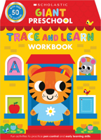 Giant Preschool: Trace and Learn Workbook (Scholastic Early Learners) B0G2PQS5P9 Book Cover