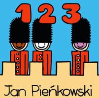 123 (Jan Pienkowski Board Book Series) 0689820968 Book Cover