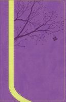 NKJV God Girl Bible Pretty Purple/Berry Pink, Tree Design Duravella 0800723600 Book Cover