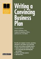 Writing a Convincing Business Plan (Barron's Business Library) 0764139347 Book Cover