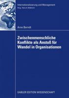 Zwischenmenschliche Konflikte ALS Anstoss Von Wandel in Organisationen 3834917141 Book Cover
