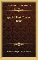 Special Pest Control Issue 0548486484 Book Cover