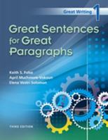 Great Sentences for Great Paragraphs 1285194888 Book Cover
